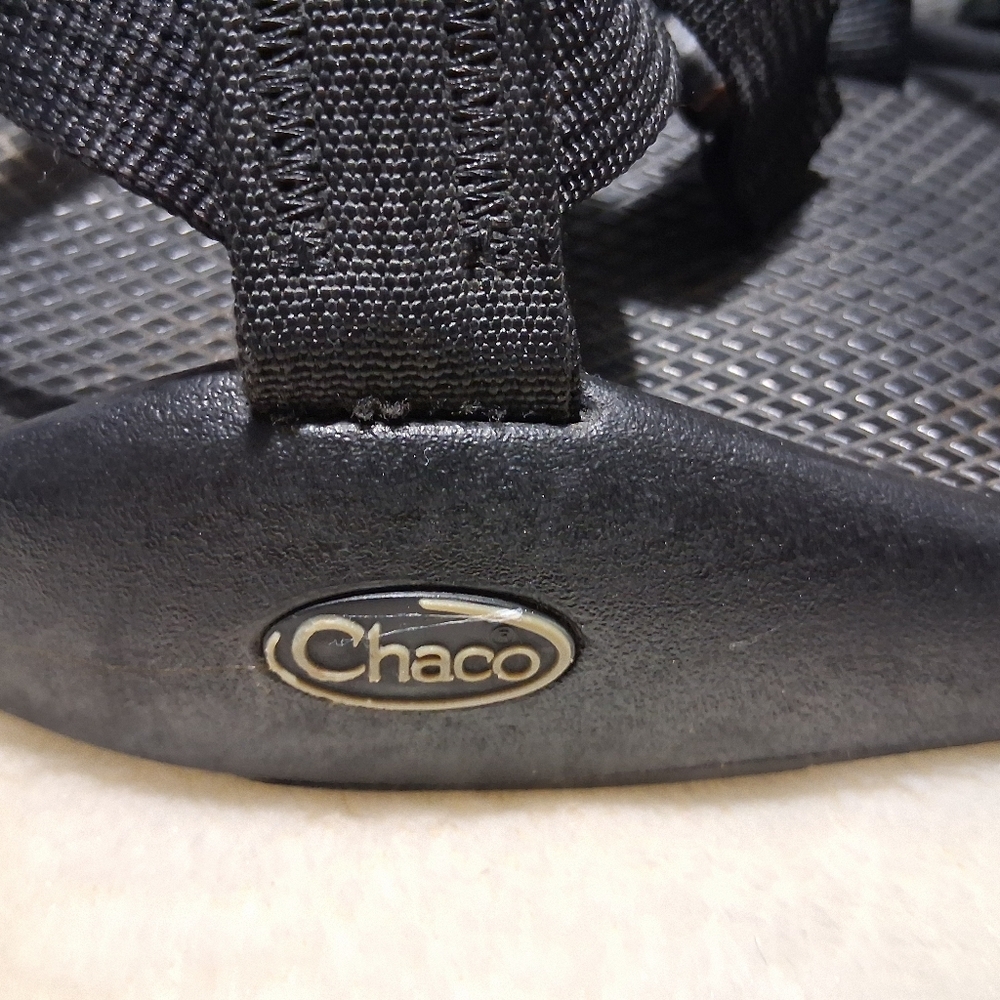 Chaco Black Men's Sandals - Picture 8 of 9